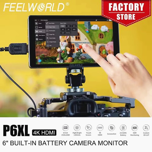 Feelworld p6xl touch screen - 6", touch-screen