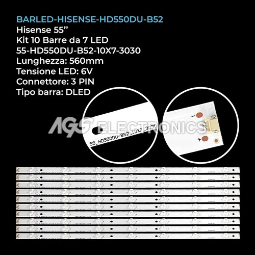 Kit barre strip - strip, led