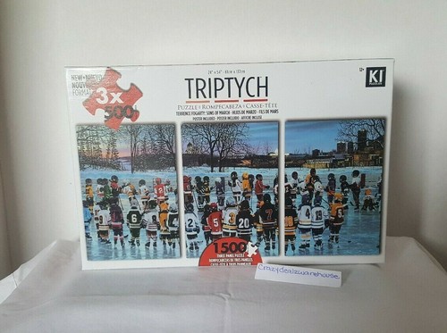 Trittico 1500 pezzi hockey - trittico,