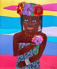 Island girl tessuto - island,