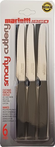 Set pezzi coltelli tavola - 6,