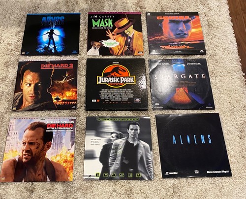 Lot laser disc - of,