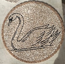 Rosone mosaico anticato - rosone, per