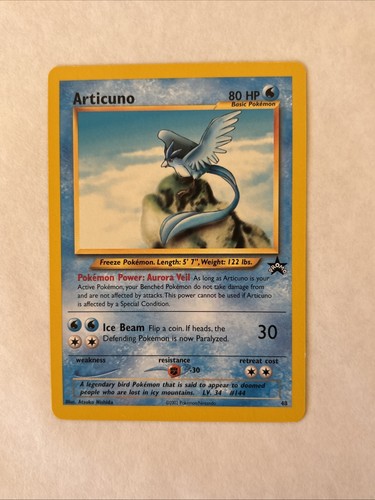 Pokemon articuno promo - pokemon,