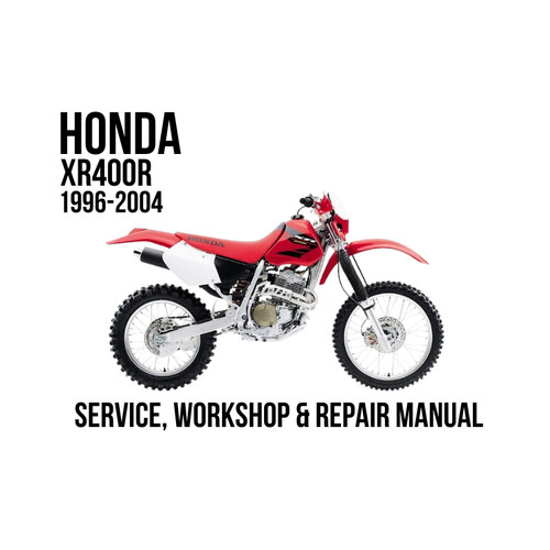 Honda xr400r xr400 1996 - xr400, 1996-2004