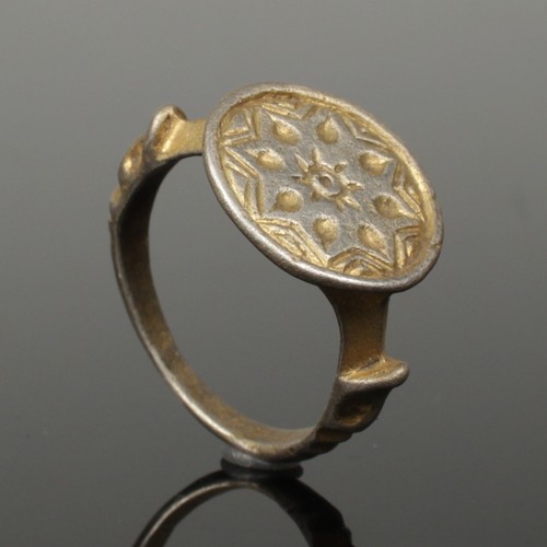 Splendido anello medievale - medievale, in