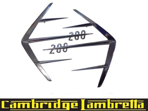 Lambretta side panel flash - panel,