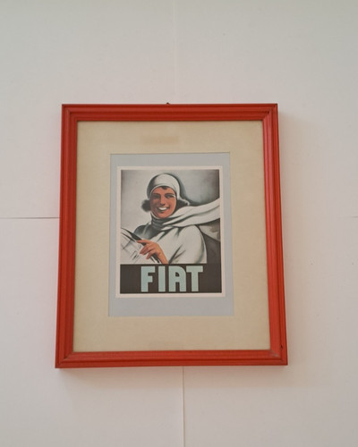 Quadro fiat stampa poster - fiat,