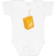 Body neonato inktastic arancia