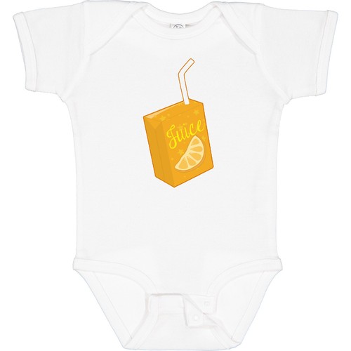 Body neonato inktastic arancia