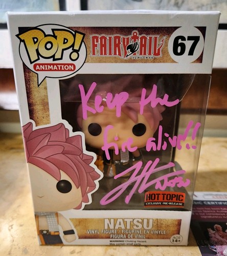 Funko pop fairy tail firmato - pop!,
