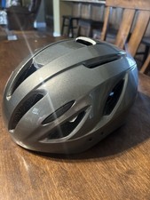 Casco ciclismo grigio nero - ciclismo,
