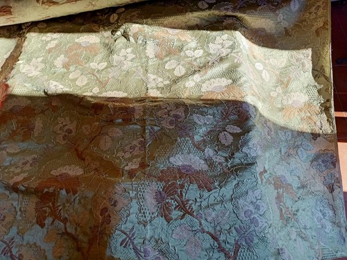 Antica stoffa broccato - s1,