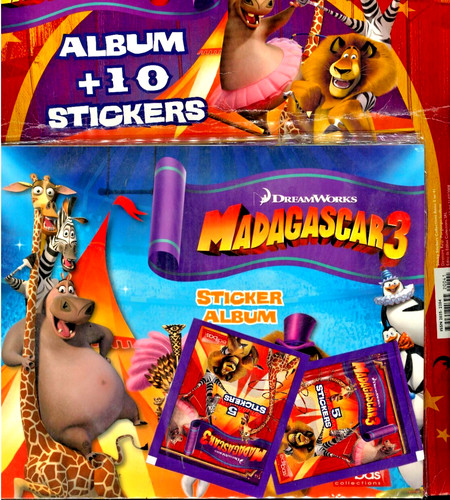 Madagascar sticker album - madagascar,