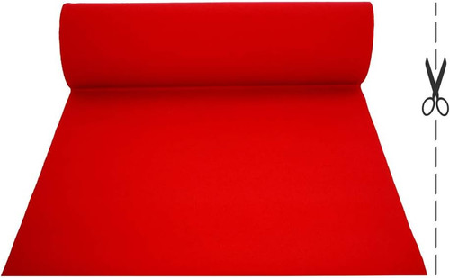 Rotolo passatoia 10x1 rosso - passatoia, mt.10x1