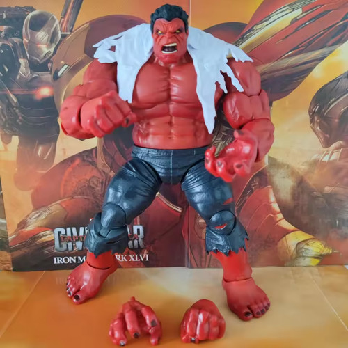 Marvel legends red hulk - marvel,