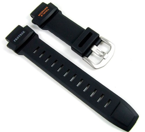 Cinturino casio resina - casio, nero
