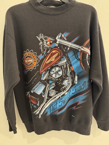 Felpa girocollo vintage harley - felpa,
