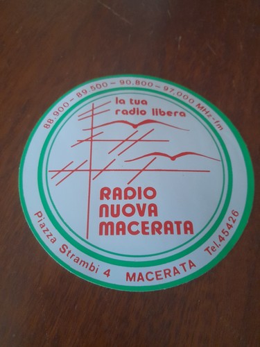 D14 adesivo radio nuova - d14),