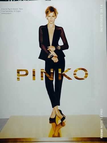 Pubblicità stampa vestiti