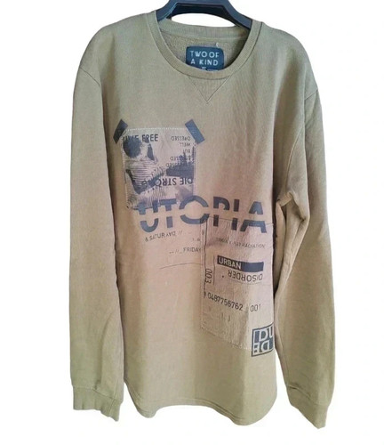 Felpa over ragazzo uomo two - over,