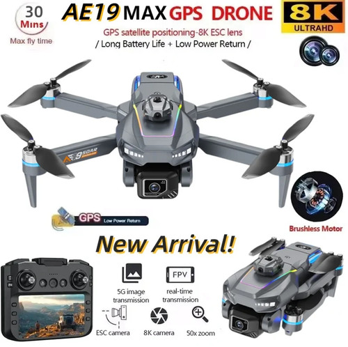 Nuovo ae19 drone 6 - 8k, hd