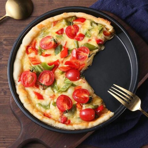 Padella pizza rotonda lega - in,