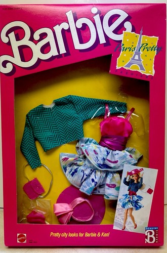 Mattel barbie paris pretty - mattel,