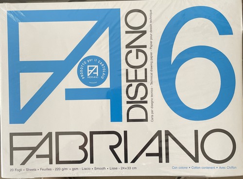 Fabriano disegno liscio - 6, pz
