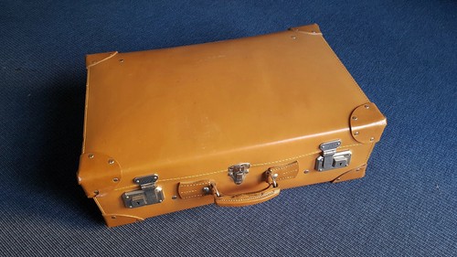 Antica valigia viaggio - valigia,