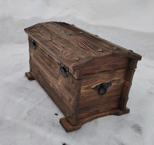 Cassapanca rustica legno di - rustica, in