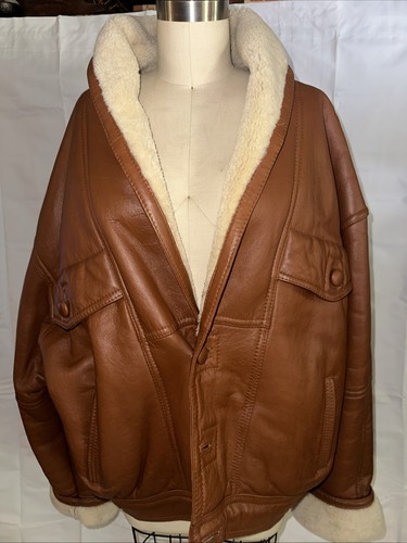 Leone giacca pelle shearling - giacca,