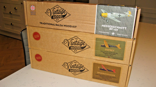 Vintage model balsa - model,