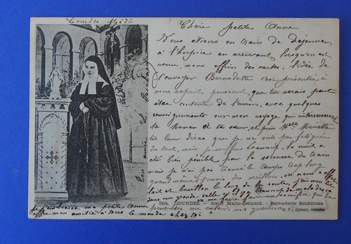 Santino cartolina religiosa - santino,