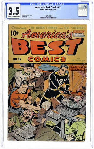 America best comics - #15, cgc