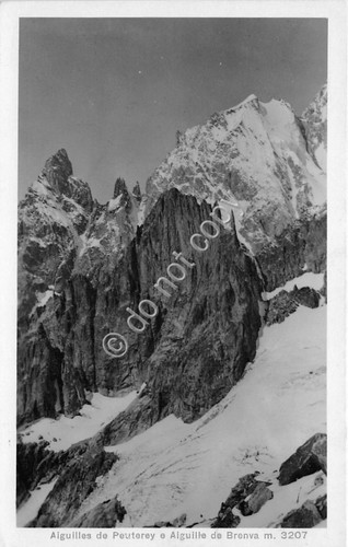 Cartolina aiguille de - cartolina,