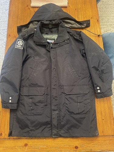 Giacca parka vintage blauer - giacca,