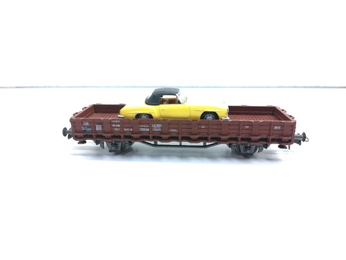 Roco carro pianale - pianale, con