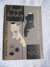 1952 1953 AUSTRIAN HMV