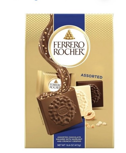 Ferrero rocher squares variety - ferrero,