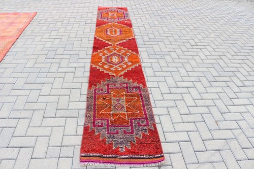 Tappeto runner turco vintage