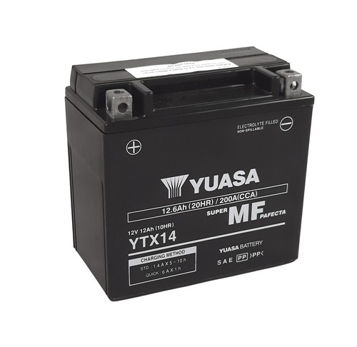 Batteria yuasa ytx14 - batteria, agm