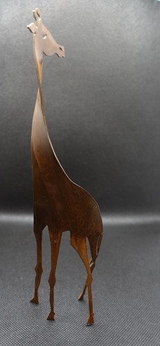 Scultura artistica giraffa