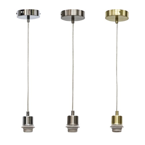Plafoniera ottone nichel