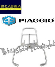 9410 - PIASTRA PORTAPACCHI CROMATA PER BAULETTO VESPA 50 125 LX 2T 4T