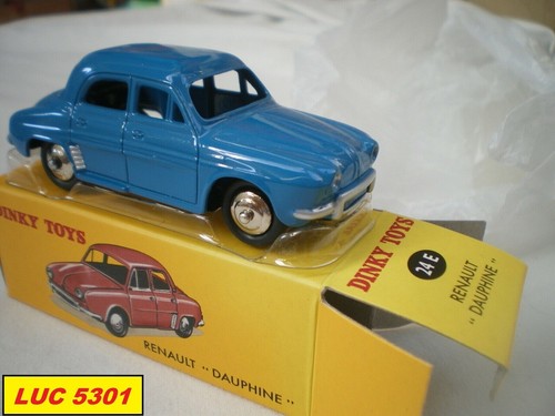 Renault dauphine bleue - bleue, hors
