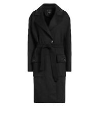 PINKO Cappotto Nero  Donna Tg