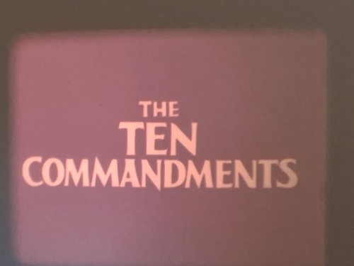 The ten commandments 1956 - commandments,