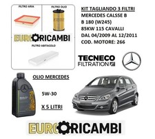 KIT TAGLIANDO 3 FILTRI OLIO