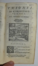 PETRARCA - fig. 1562 - Rime -